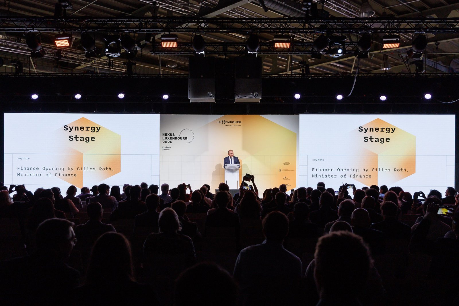 Keynote on the Synergy Stage at Nexus Luxembourg 2026