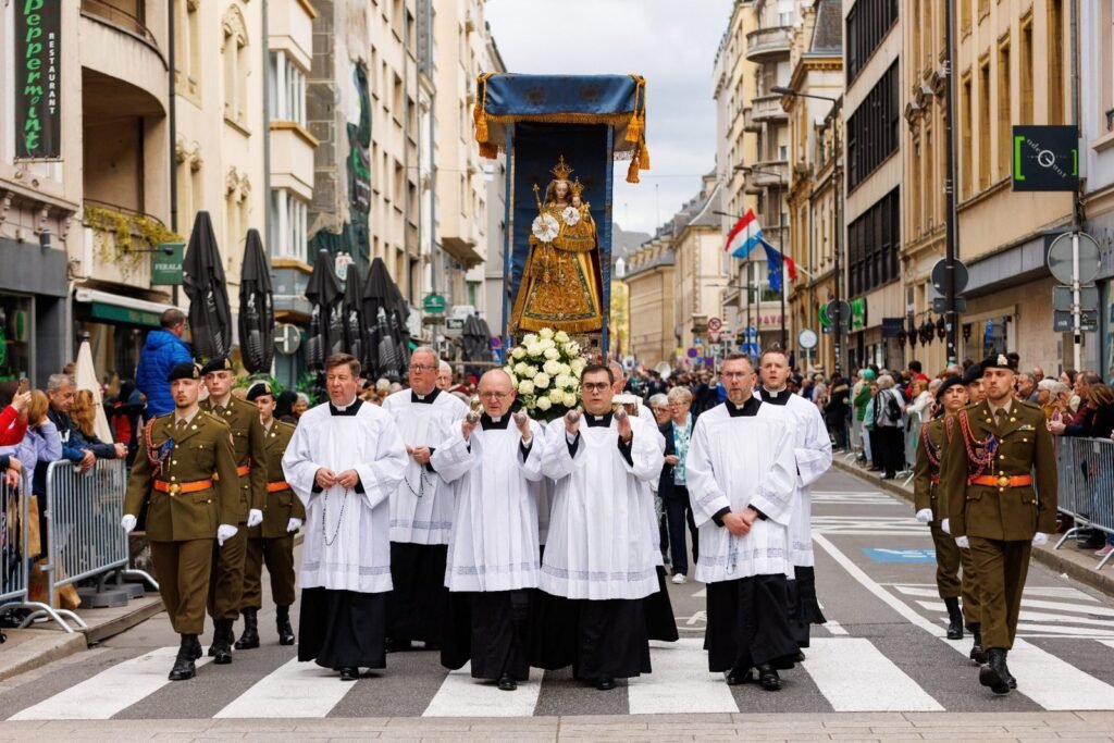Octave procession in Luxembourg City