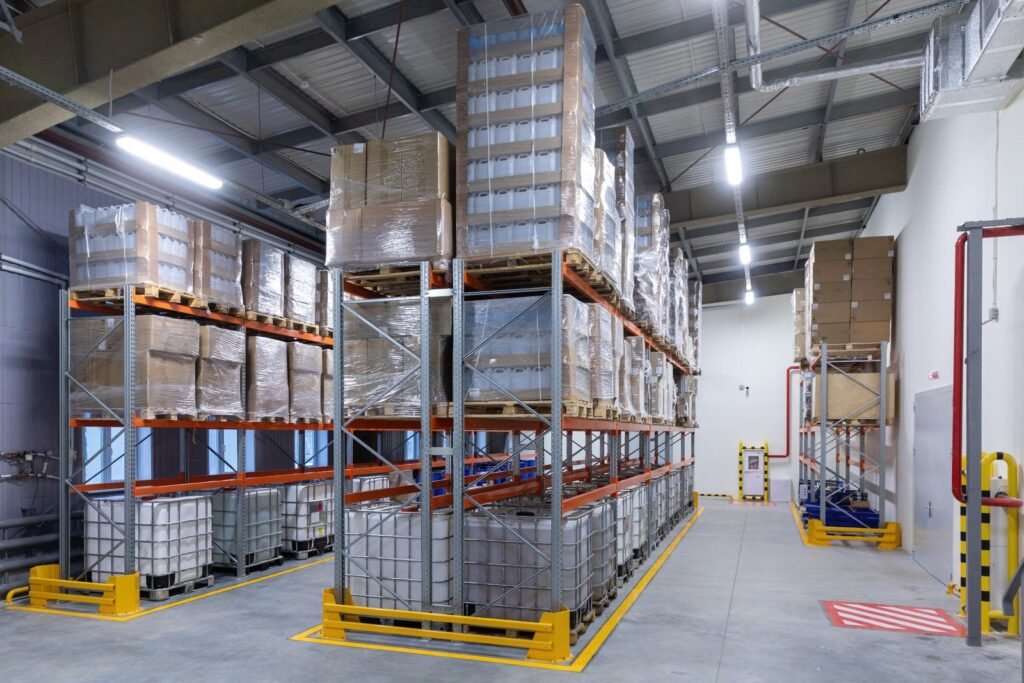 Warehouse and logistics interior